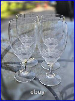 Villeroy & Boch Tipo Crystal Iced Tea Glasses Set Of 4
