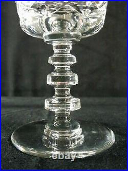 Vintage 1930s Or 1940s Hawkes Mystic Crystal Set Ice Tea Water Juice Sherbet EXC