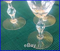 Vintage 1960's Crystal Glasses Set Martini/Wine/Cordial for 12 32 pieces