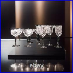 Vintage 28pc Etched Mikado Glassware Set Morgantown, Champagne, Martini Vintage 28pc Etched Mikado Glassware Set Morgantown, Champagne, Martini