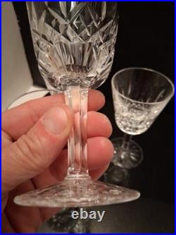 Vintage 4- WATERFORD Crystal LISMORE Claret Wine Glasses. Beautiful Vintage 4- WATERFORD Crystal LISMORE Claret Wine Glasses. Beautiful