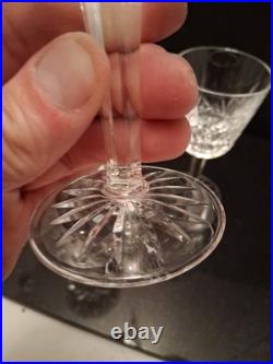 Vintage 4- WATERFORD Crystal LISMORE Claret Wine Glasses. Beautiful Vintage 4- WATERFORD Crystal LISMORE Claret Wine Glasses. Beautiful