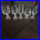 Vintage Cascade Czech crystal Bohemia Water/Wine liquor set-service for 12