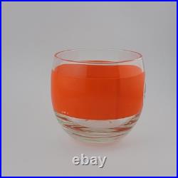 Vintage Cera Roly Poly Billiard Lowball Cocktail Glasses Pool Balls Set of 5
