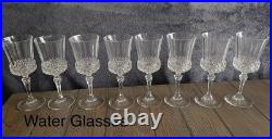 Vintage Cristal d'Arques Longchamp Crystal Glassware Set 32-Piece Local Pickup