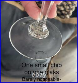 Vintage Cristal d'Arques Longchamp Crystal Glassware Set 32-Piece Local Pickup