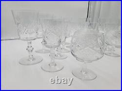 Vintage Crystal Glass Set