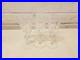 Vintage Crystal Glass Set of 6 Clear Decorative Sipping / Tasting Glasses