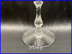 Vintage Fostoria Crystal NAVARRE Set of 6 Etched Water Goblets 7 5/8 Vintage Fostoria Crystal NAVARRE Set of 6 Etched Water Goblets 7 5/8