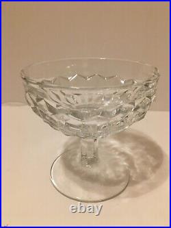 Vintage Fostoria Glassware Set Of 6