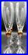 Vintage Gold Ball Stem Union Street Glass Style Crystal Champagne Glass Set of 6