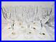 Vintage Lead Crystal Bleikristall West Germany Wine Glasses set of 10 FREE SHIP
