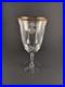 Vintage Lenox Classic Shell Crystal Iced Tea Glasses Gold Rim Set of 6