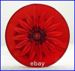 Vintage Marquis Red Waterford Champagne Glasses Set Of 8