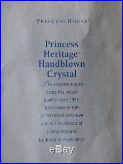 Vintage Princess House Heritage Collection Crystal Beverage Set