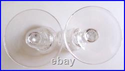 Vintage Ralph Lauren Crystal GLEN PLAID CLASSIC Champagne Flute Marked, Set of 2