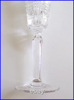 Vintage Ralph Lauren Crystal GLEN PLAID CLASSIC Champagne Flute Marked, Set of 2