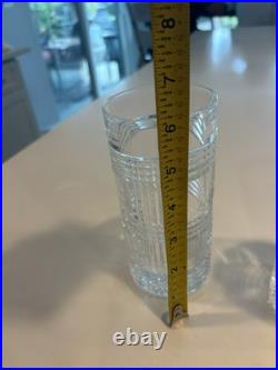 Vintage Ralph Lauren Glen Plaid Crystal Highball Glassware Set of 2 Replacements