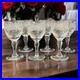 Vintage Royal Brierley Honeysuckle Wine/Sherry Glasses-Set of 6 5.5 Tall EC