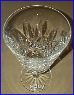 Vintage Set 6 Waterford Crystal LISMORE 6-7/8 Water Goblets 6 7/8, Never Used