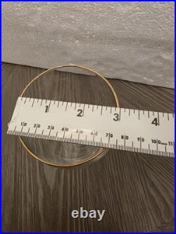 Vintage Set Of 20 Cristal D'Arques-Durand Cortina Gold 8 Wafer Wine Glasses