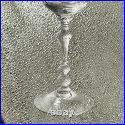 Vintage Set Of 8 Cambridge Style Rock Crystal Champagne Tall Sherbet Glasses Vintage Set Of 8 Cambridge Style Rock Crystal Champagne Tall Sherbet Glasses