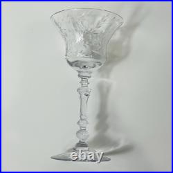 Vintage Set Of 8 Cambridge Style Rock Crystal Champagne Tall Sherbet Glasses Vintage Set Of 8 Cambridge Style Rock Crystal Champagne Tall Sherbet Glasses