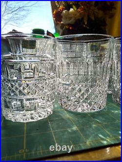 Vintage Set of 12/Lausitzer Glas/24% Lead Oxide Cut Glassware/East Germany