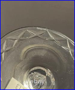 Vintage Set of 12 ROGASKA Gallia Crystal Glass 9.25 Tall 12 oz Water Goblets