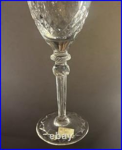 Vintage Set of 12 ROGASKA Gallia Crystal Glass 9.25 Tall 12 oz Water Goblets