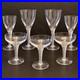 Vintage Stuart Crystal Ariel Air Twist Wine Champagne Glasses Set 7 England