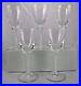 Vintage Stuart Crystal Ariel Port Wine Cordial Glasses Air Twist 5 3/8 Set of 5