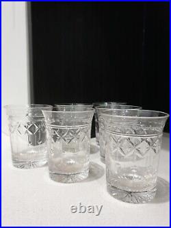 Vintage Stuart Crystal Glass Set 6