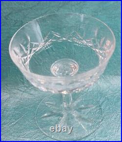 Vintage WATERFORD Crystal Champagne Coupe Wine Sherbet Glass Set of 11 EUC