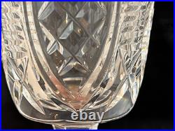 Vintage Waterford Clare Clear Glass Set of 5 Water Goblets