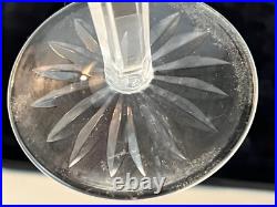 Vintage Waterford Clare Clear Glass Set of 5 Water Goblets