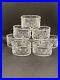Vintage Waterford Crystal Alana Comeragh Oval Napkin Rings Set of 8 Excellent