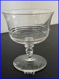 Vintage Waterford Crystal Claret Wine Glasses Set of 8 + 6 Extra Crystal Glasses