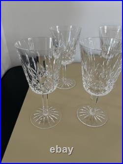 Vintage Waterford Crystal Claret Wine Glasses Set of 8 + 6 Extra Crystal Glasses