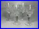 Vintage Waterford Crystal GLENMORE 7 Water Goblets/ Wine Glasses Set Of 4