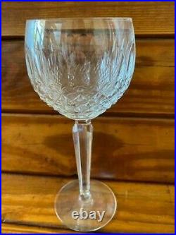 Vintage Waterford Crystal Set Of 8 Colleen 7 1/4 Wine Hock Goblets