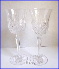 Vintage Wedgwood MAJESTY Lead Clear Crystal Wine Glass 7 3/4 Tall, Set of 2 Vintage Wedgwood MAJESTY Lead Clear Crystal Wine Glass 7 3/4 Tall, Set of 2