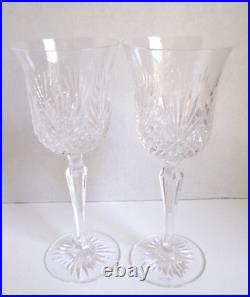 Vintage Wedgwood MAJESTY Lead Clear Crystal Wine Glass 7 3/4 Tall, Set of 2 Vintage Wedgwood MAJESTY Lead Clear Crystal Wine Glass 7 3/4 Tall, Set of 2