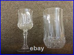 Vintage crystal glassware sets