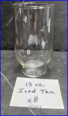 Vntg Federal Fancy 40 Crystal Glassware Set (- 1 Juice Glass) Pre-1971 FEGFAF