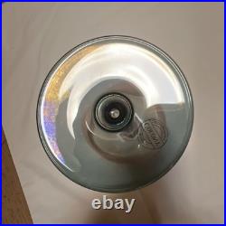 Vtg Colony Brigitte Iridescent Water Goblets Bohemia Czech TwoTone 8 1/4 Set 7