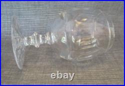 Vtg Edinburgh Scotland Crystal Glasses Set 11 Cordial Liquor Thumbprint Star 3.5