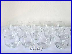 Vtg LIBBEY Every-Day Crystal Set of 14 Crystal Tempo 4 1/2 oz Cocktail Glasses