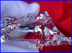 WATERFORD CRYSTAL 2PC. SHEEP SET STANDING & LYING THE NATIVITY COLLECTION MIB
