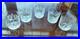 WATERFORD CRYSTAL CLARE OLD FASHIONED GLASSES 3 3/8 IRELAND SET OF 5 po ec